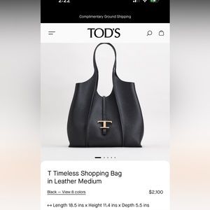 Tod’s Timeless Medium Tote